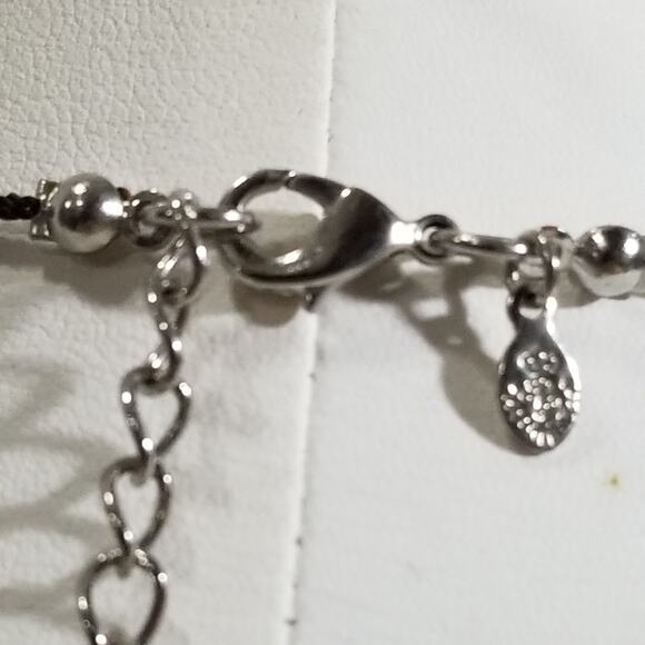 Premier brown beaded necklace signed 15'' 1.1702 - Picture 12 of 13